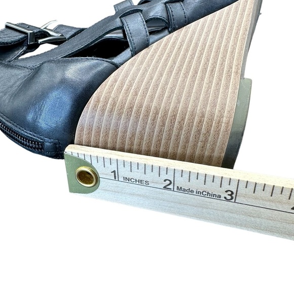 Jessica Simpson Strappy Gladiators Wedge Sandals Black Size 9.5. - Picture 7 of 11